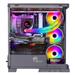 کیس کامپیوتر گرین GRIFFIN G8 RGB Mid Tower مشکی